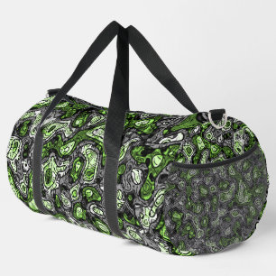 Groovy Trippy Grungy Funky Abstract Agender Pride Duffle Bag