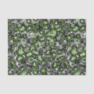 Groovy Trippy Grungy Funky Abstract Agender Pride Tissue Paper