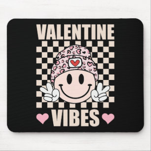 Groovy Valentine Vibes Valentines Day Design For G Mouse Mat