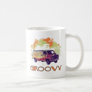 Groovy Van - Retro 70's Design Coffee Mug