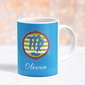 Groovy Virgo Custom Coffee Mug