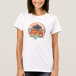 Groovy Vixen Surfer Girl T T-Shirt