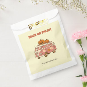 Groovy VW Van Trick or Treat Halloween Favour Bag
