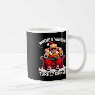 Groovy Xmas Trump Winner Winner Turkey Dinner Than Coffee Mug