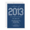 Groovy Year Graduation Invitation - Navy