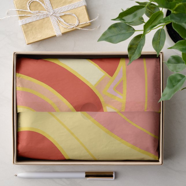 Groovy Yellows Tissue Paper (Gift)