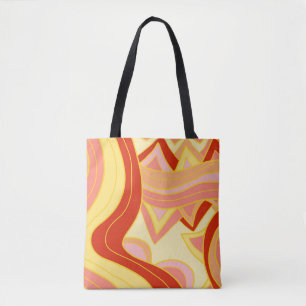 Groovy Yellows Tote Bag
