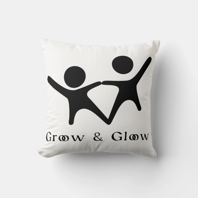 Groow & Gloow Baby Pillow – Soft & Supportive  (Front)