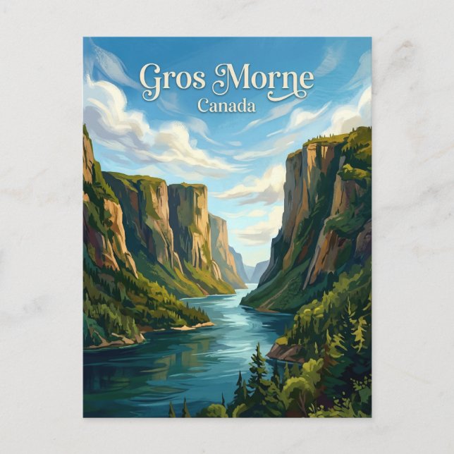Gros Morne National Park Canada Postcard (Front)