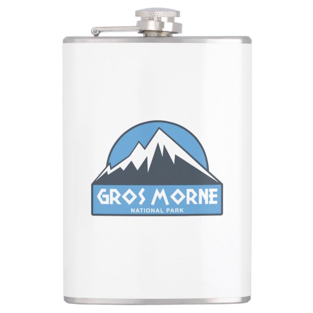 Gros Morne National Park Hip Flask (Front)