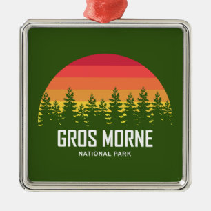 Gros Morne National Park Metal Tree Decoration