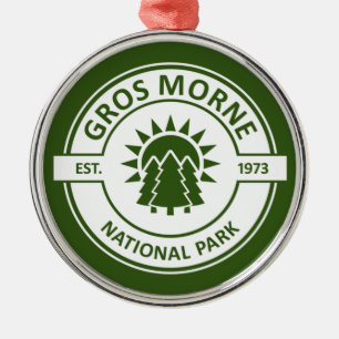Gros Morne National Park Metal Tree Decoration