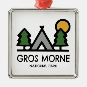Gros Morne National Park Metal Tree Decoration