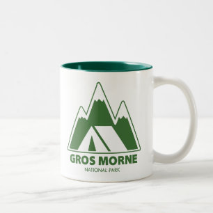 Gros Morne National Park Mountains Camping Two-Tone Coffee Mug