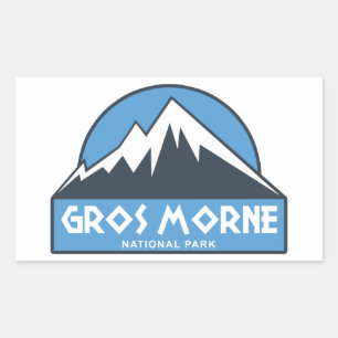 Gros Morne National Park Rectangular Sticker