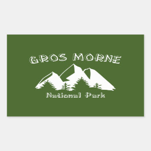 Gros Morne National Park Rectangular Sticker