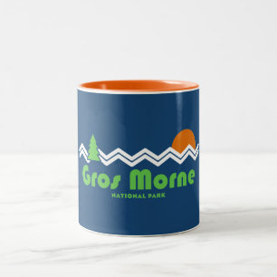 Gros Morne National Park Retro Two-Tone Coffee Mug