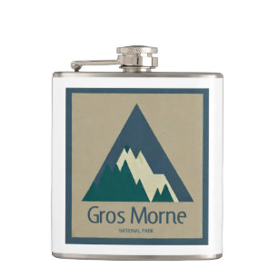 Gros Morne National Park Rustic Hip Flask