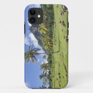 Gros Piton view along the historic trail in iPhone 11 Case