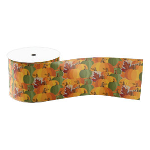 Grosgrain Ribbon-Autumn Harvest Ribbon