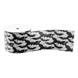 Grosgrain Ribbon-Halloween Bats Grosgrain Ribbon