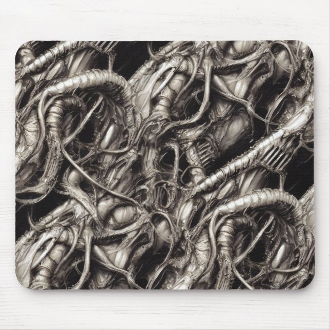 Gross Alien Biomatter Mouse Mat (Front)