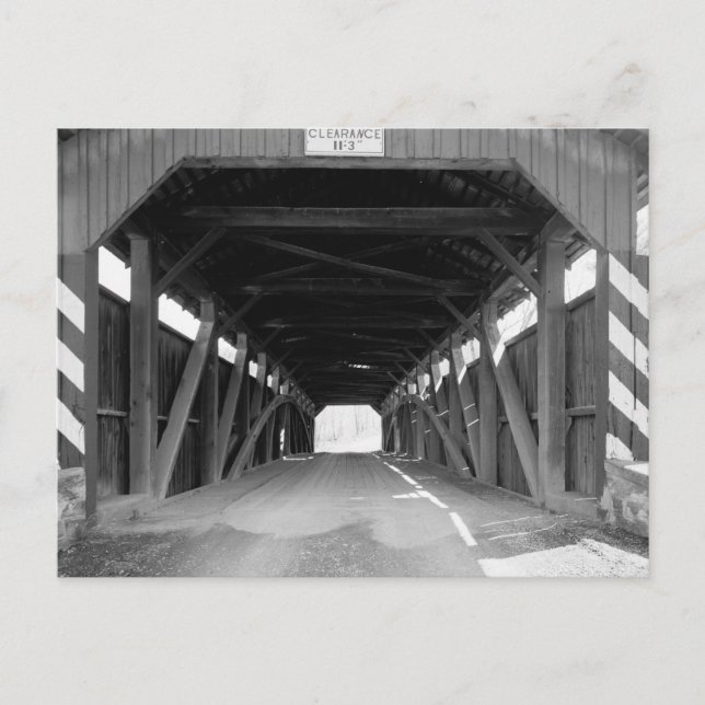 Gross Covered Bridge Postcard (Front)