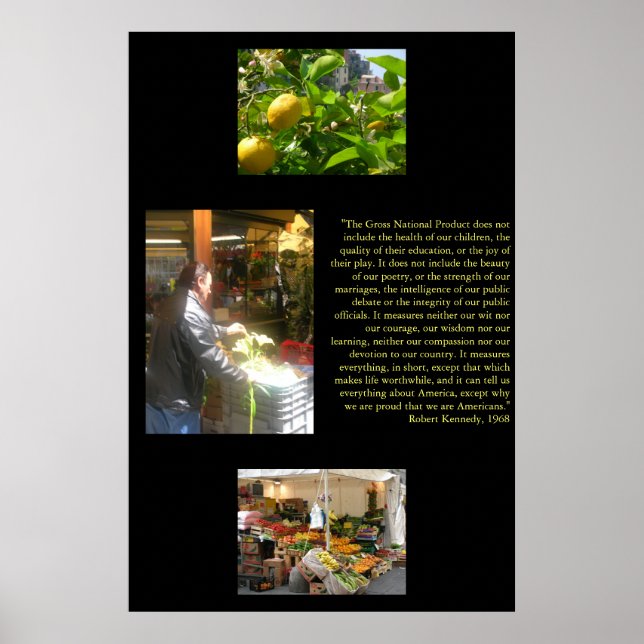 Gross National Product Poster (Front)