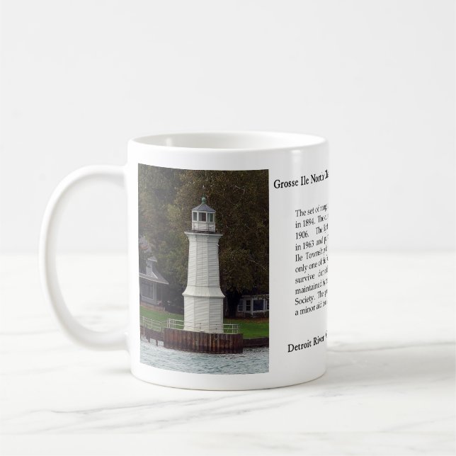 Grosse Ile North Channel Front Range Light mug (Left)