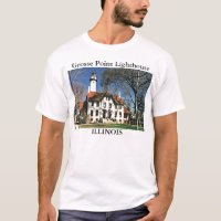 Grosse Point Lighthouse, IllinoisT-Shirt