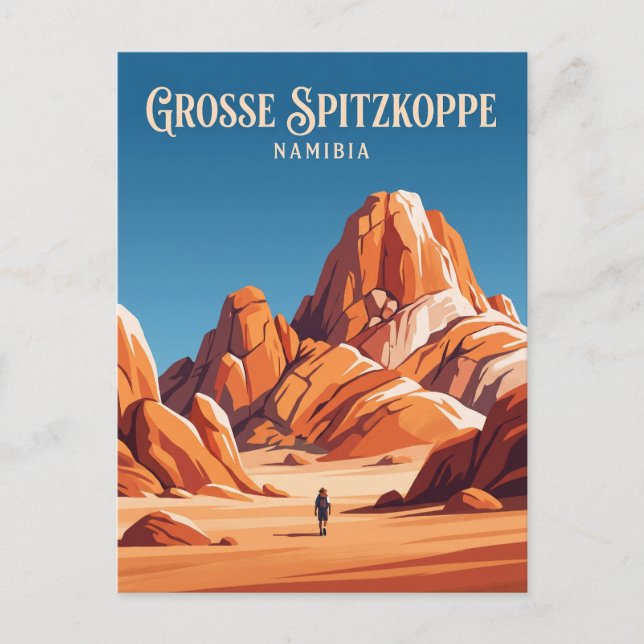 Grosse Spitzkoppe Namibia Postcard (Front)