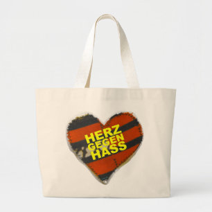 GROSSE Tasche für ein GROSSES Herz Large Tote Bag