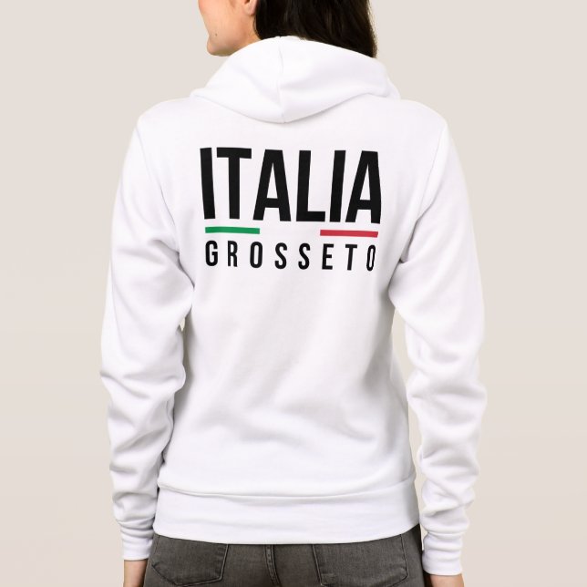 Grosseto Italia Hoodie (Back)