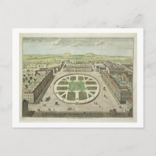 Grosvenor Square, for 'Stow's Survey of London', p Postcard