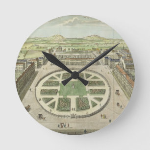 Grosvenor Square, for 'Stow's Survey of London', p Round Clock