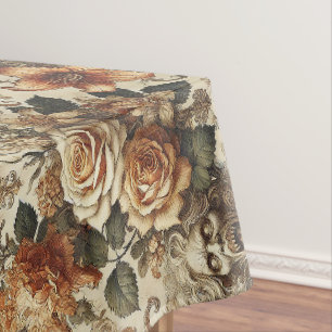 Grotesque Elegance – Gothic Large Pattern Tablecloth
