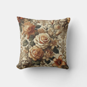 Grotesque Elegance – Gothic Victorian Cushion