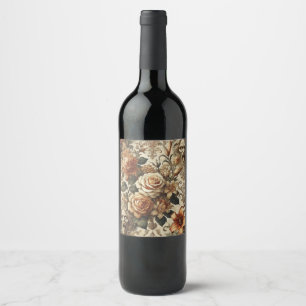 Grotesque Elegance – Gothic Victorian Wine Label