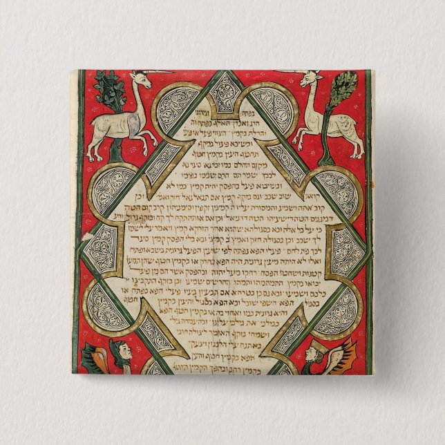Grotesques, illustration from the 15 cm square badge (Front)