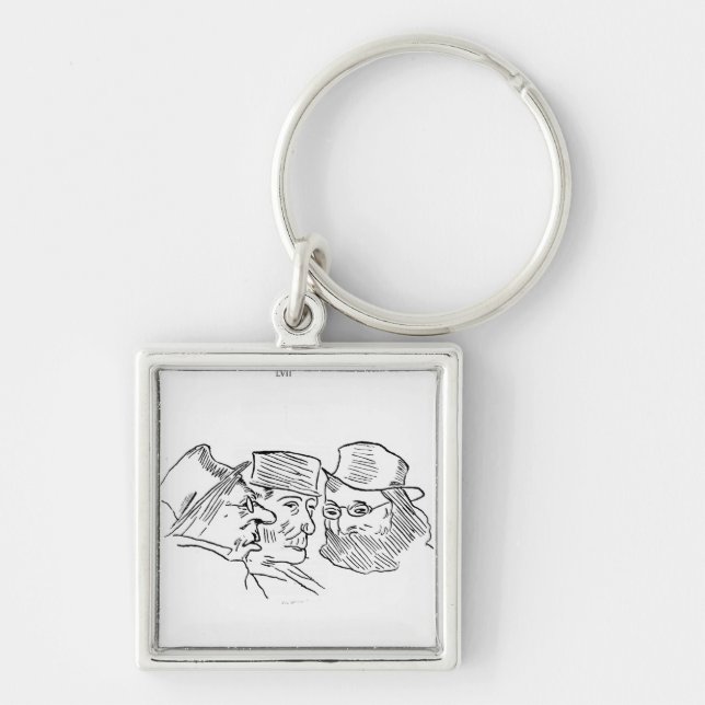 Grotesques Key Ring (Front)