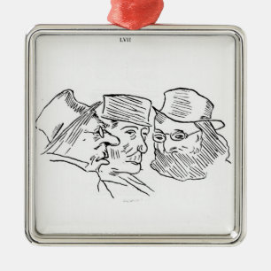 Grotesques Metal Tree Decoration