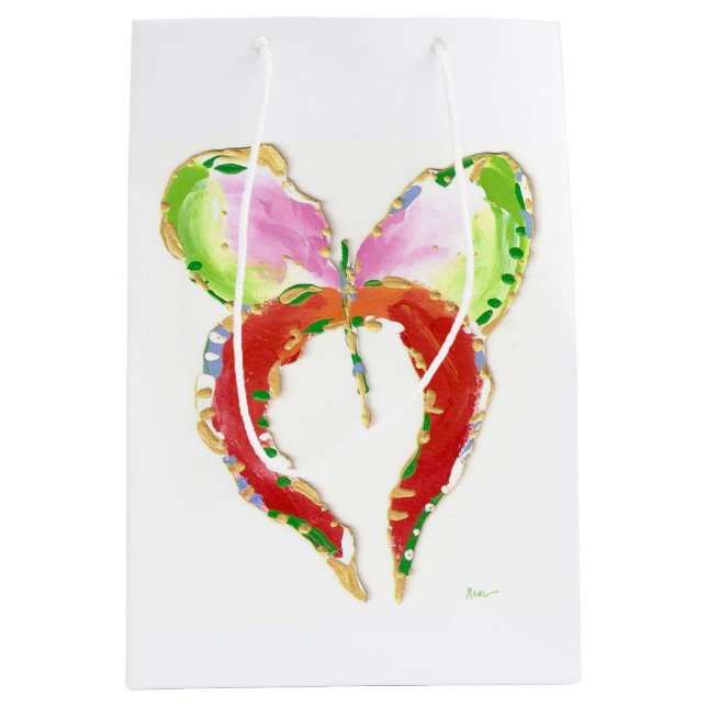 Groth Butterfly gift bag. Medium Gift Bag (Front)
