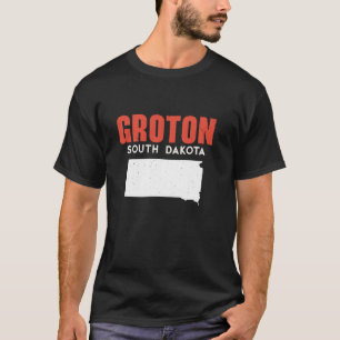 Groton South Dakota USA State America Travel South T-Shirt