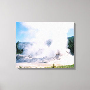 Grotto Geyser Canvas Print