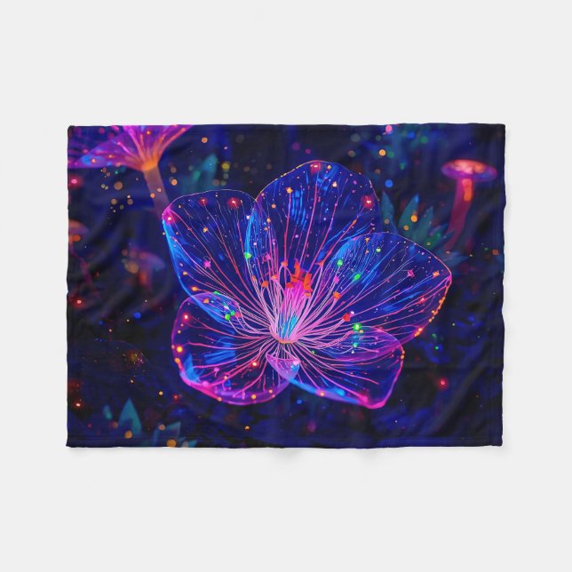 Grotto Glow Beyond Fleece Blanket (Front (Horizontal))