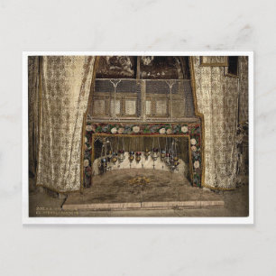 Grotto of the Nativity, Bethlehem, Holy Land, (i.e Postcard