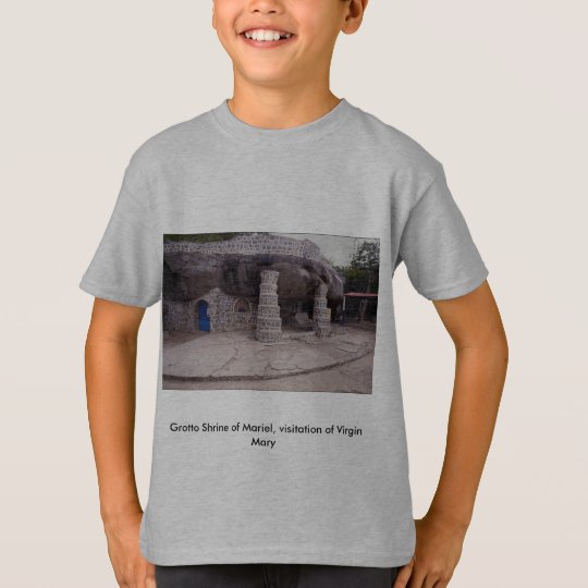 Grotto Shrine of Mariel, visitation of Virgin Mary T-Shirt