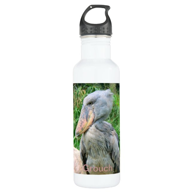 Grouch with Bird 710 Ml Water Bottle (Front)