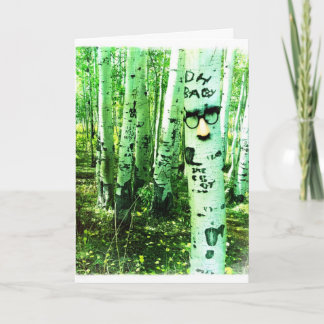 Groucho Does the Forest Card