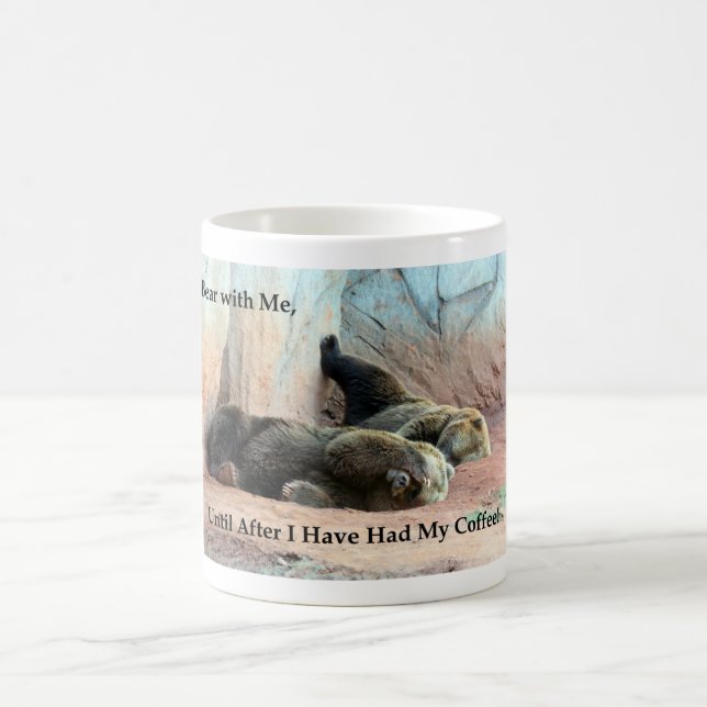 Grouchy Bear Coffee Mug (Center)